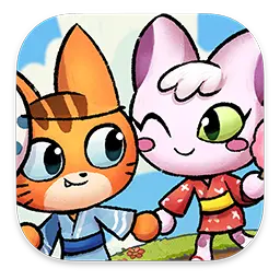 休闲养成游戏：和服猫咪 | Kimono Cats v1.0.0
